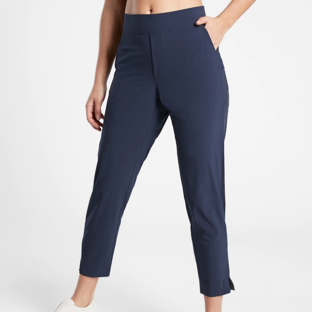 Athleta Brooklyn Ankle Pant in Navy